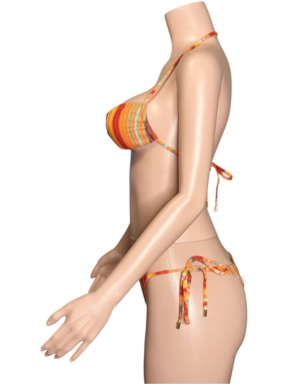 MONDAY SWIMWEAR Tamarama Top & Palma Bottom, Sardinia Stripe , Small - Picture 5 of 8